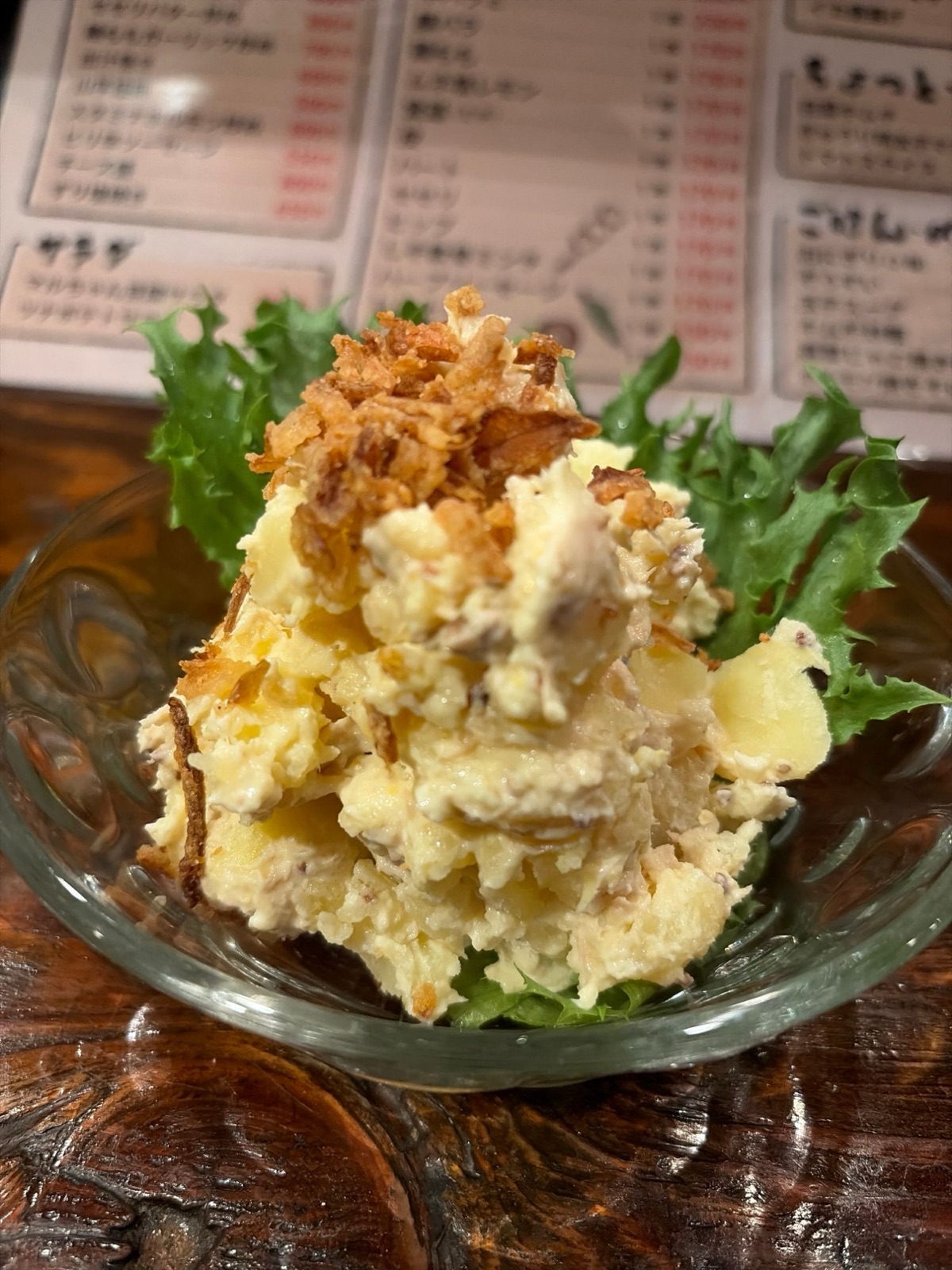 居酒屋のポテトサラダ